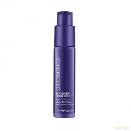 Paul Mitchell Platinum Plus Toning Drops for Neutralizing Yellow Tones (Toning Drops) 25 ml