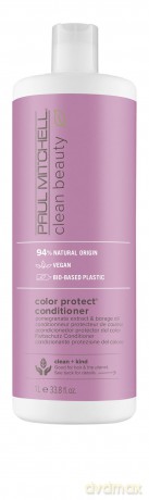 Paul Mitchell Sulfate-free conditioner for colored hair Clean Beauty (Color Protect Conditioner) - Volume: 1000 ml