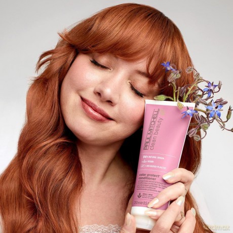 Paul Mitchell Sulfate-free conditioner for colored hair Clean Beauty (Color Protect Conditioner) - Volume: 1000 ml
