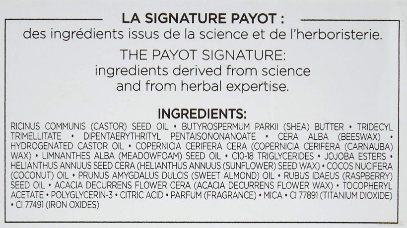 Payot Lip balm Nutricia Baume Levres Cocoon 6 g