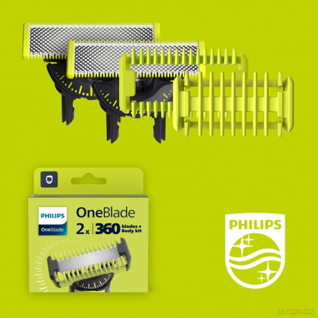 Philips OneBlade 360 replacement blades QP624/50