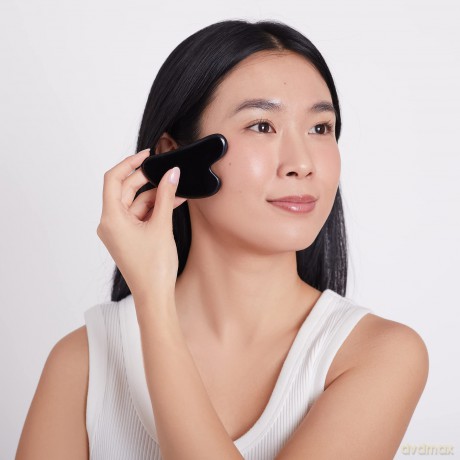 PlumBeauty Gua Sha Stone Obsidian (Sculpting Stone)
