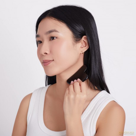 PlumBeauty Gua Sha Stone Obsidian (Sculpting Stone)