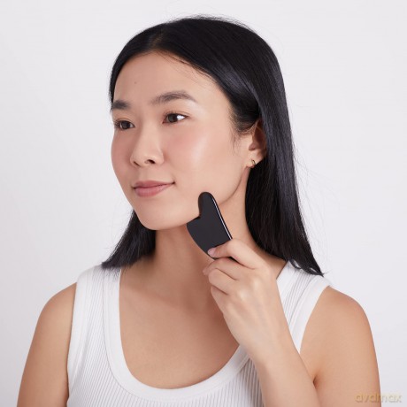 PlumBeauty Gua Sha Stone Obsidian (Sculpting Stone)
