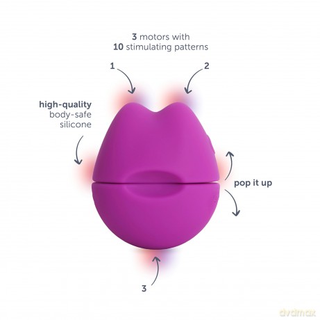 PlusOne Pop-Up Vibe Travel Stimulator