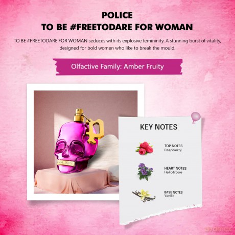 Police To Be Free To Dare Woman - woda toaletowa - Volume: 40 ml