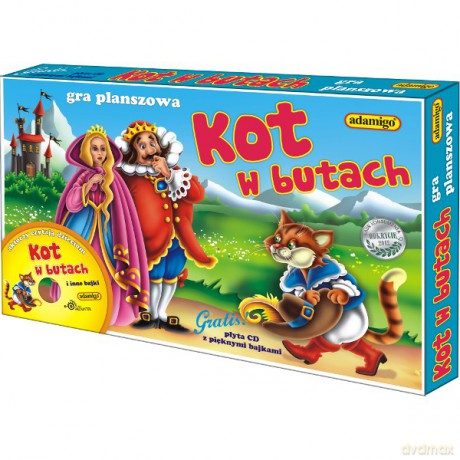 Adamigo Gra Kot W Butach, Z Płytą [GRA]