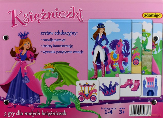 Adamigo Gra Kuferek Księżniczki [GRA]