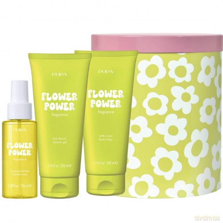 PUPA Milano Flower Power Happy Box Kit Gift Set 4