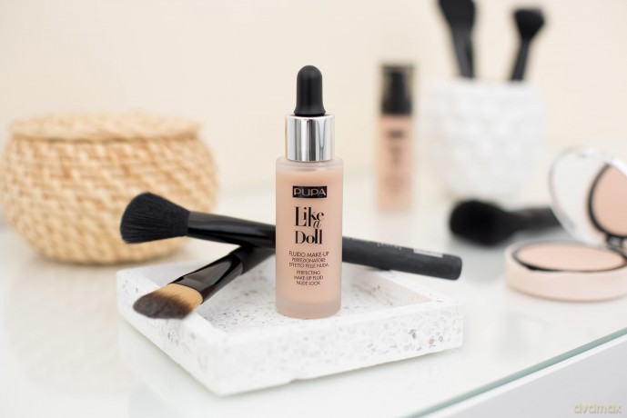 PUPA Milano Liquid makeup SPF 15 Like A Doll (Perfecting Make-Up Fluid) 30 ml - Shade: 040 Medium Beige