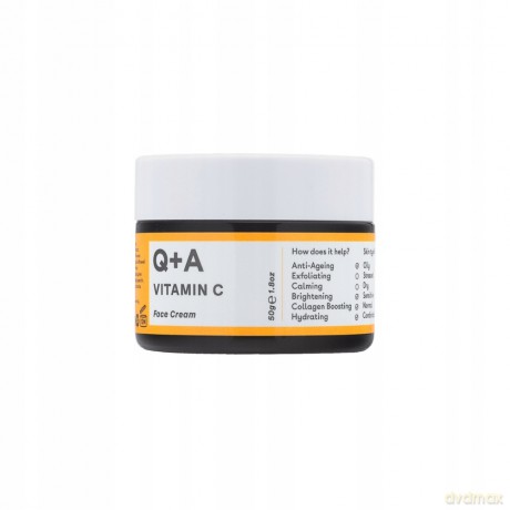 Q+A Brightening face cream with vitamin C Radiance (Face Cream) 50 g