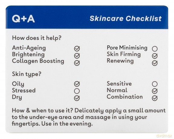 Q+A Regenerating eye cream with retinol (Eye Cream) 15 ml