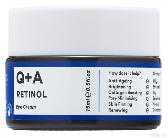 Q+A Regenerating eye cream with retinol (Eye Cream) 15 ml