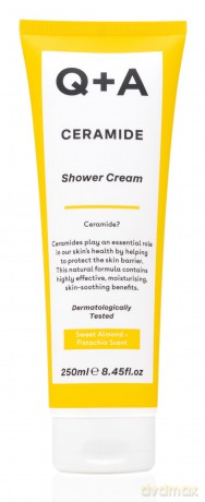 Q+A Shower Cream with Ceramides (Shower Cream) 250 ml