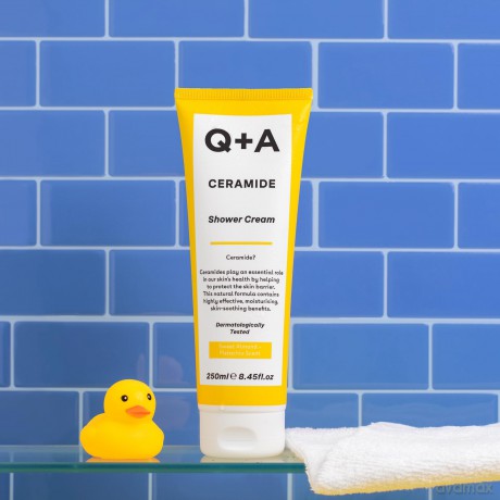 Q+A Shower Cream with Ceramides (Shower Cream) 250 ml