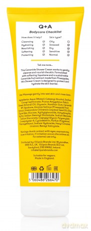 Q+A Shower Cream with Ceramides (Shower Cream) 250 ml