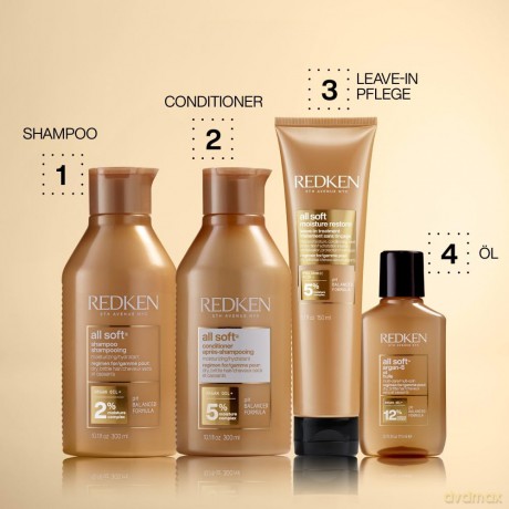 Redken Leave-in treatment for dry and brittle hair All Soft (Leave-in Treatment) 150 ml
