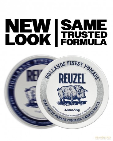 Reuzel REUZEL Clay Matte Pomade - Volume: 95 g