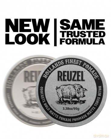 Reuzel REUZEL Concrete Hold Matte Pomade - Volume: 95 g