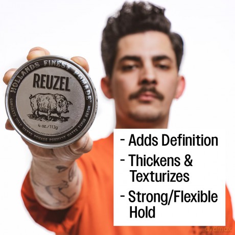 Reuzel REUZEL Concrete Hold Matte Pomade - Volume: 95 g