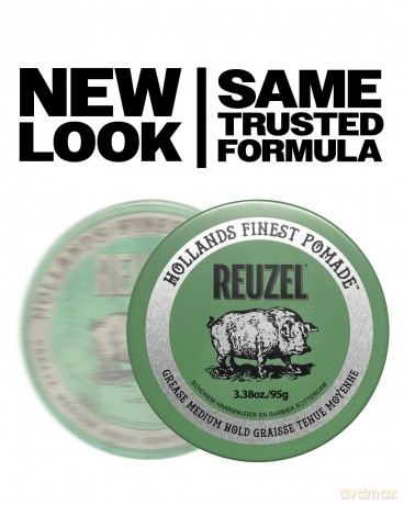 Reuzel REUZEL Green Pomade Grease - Volume: 95 g
