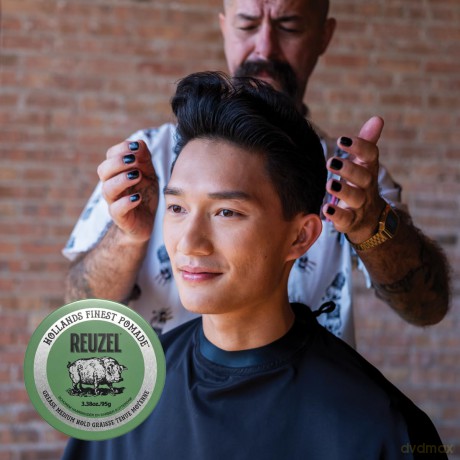 Reuzel REUZEL Green Pomade Grease - Volume: 95 g
