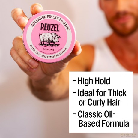 Reuzel REUZEL Pink Heavy Grease - Volume: 95 g