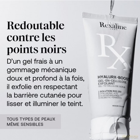 Rexaline Gel peeling with cellulose Hyalurx-Boost (Gel to Cellulose Scrub) 50 ml