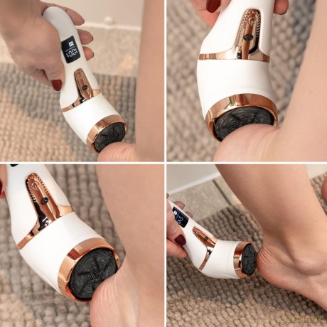 Rio-Beauty Go Smooth electric foot file with vacuum suction