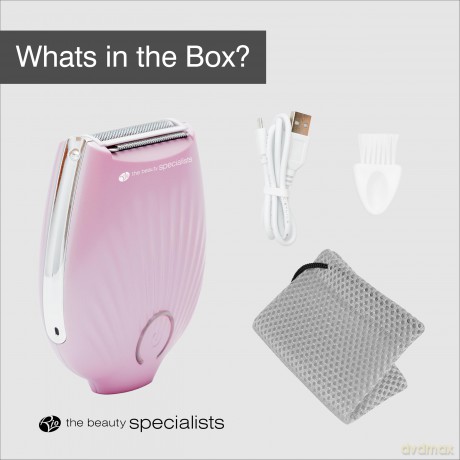 Rio-Beauty Go Smooth Pink Women´s Travel Shaver