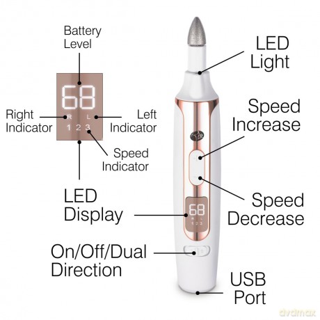 Rio-Beauty Precision Pro Electric Nail File