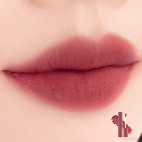 Rom&nd Cream matte lip color (Blur Fudge Tint) 5 g - Shade: 02 Rosiental