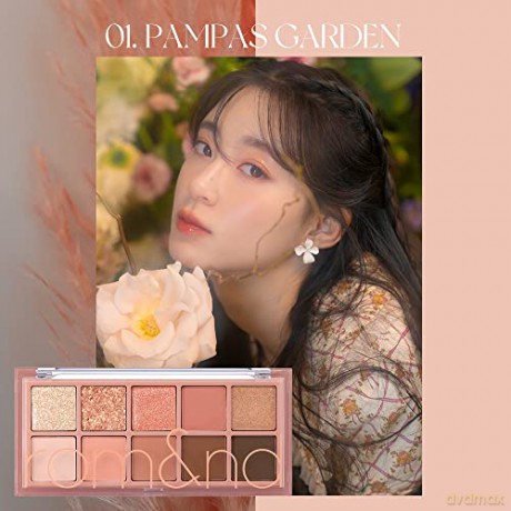 Rom&nd Eyeshadow Palette 01 Pampas Garden (Better Than Palette) 7.5 g