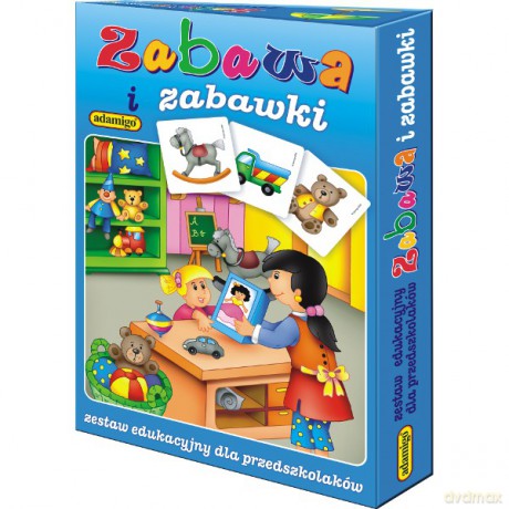 Adamigo Zestaw Edukacyjny Zabawa Zabawki [GRA]