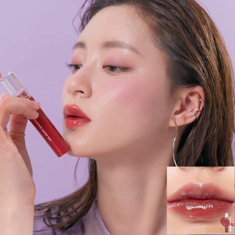 Rom&nd Lip gloss (Glasting Water Tint) 4 g - Shade: 08 Rose Stream