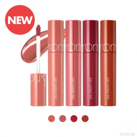 Rom&nd Lip gloss (Juicy Lasting Tint) 5.5 g - Shade: 12 Cherry Bomb