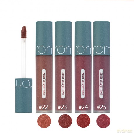 Rom&nd Liquid Matte Lip Color (Zero Velvet Tint) 5.5 g - Shade: 22 Grain Nude