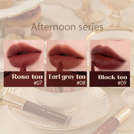 Rom&nd Liquid Matte Lipstick (Milk Tea Velvet Tint) 4.4 g - Shade: 08 Earl Grey Tea