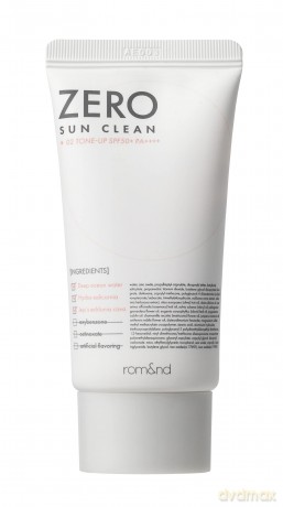 Rom&nd Sunscreen for face (Zero Sun Clean) 50 ml - Shade: 02 Tone Up