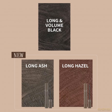 Rom&nd Volume mascara (Han All Fix Mascara) 7 g - Shade: V01 Volume Black