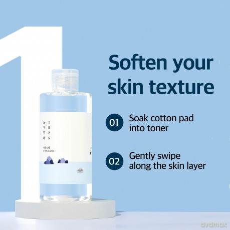 ROUND LAB Exfoliating skin tonic 1025 Dokdo (Toner) - Volume: 100 ml