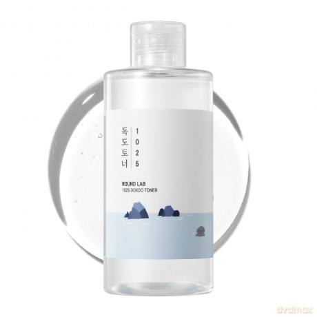 ROUND LAB Exfoliating skin tonic 1025 Dokdo (Toner) - Volume: 200 ml