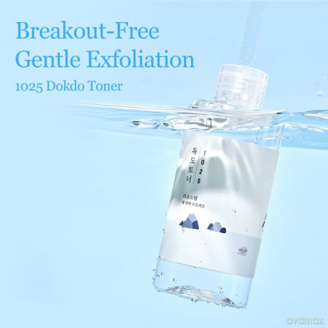 ROUND LAB Exfoliating skin tonic 1025 Dokdo (Toner) - Volume: 200 ml