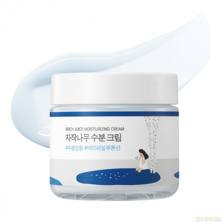 ROUND LAB Moisturizing face cream with birch juice Birch Juice (Cream) 80 ml
