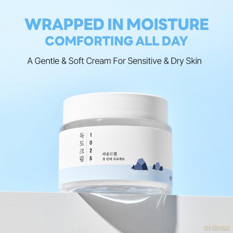 ROUND LAB Nourishing face cream for all skin types 1025 Dokdo (Cream) 80 ml