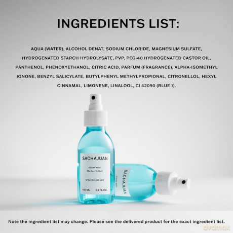 Sachajuan Hair Volume and Texture Spray (Ocean Mist) - Volume: 50 ml