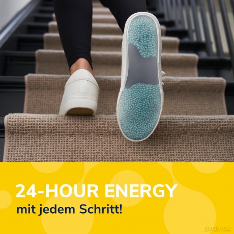 Scholl 24 Hour Energy Shoe Insoles (Insole) 1 pair - Variant: Small