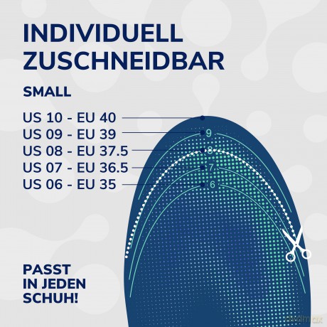 Scholl 24 Hour Energy Shoe Insoles (Insole) 1 pair - Variant: Small