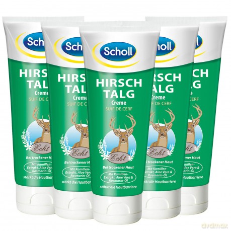 Scholl Herbal cream for dry skin of feet and hands Hirsch Talg (Cream) 100 ml