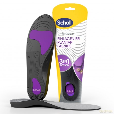 Scholl Orthopedic insoles In-Balance Plantar Fasciitis (Insole) 1 pair - Variant: Small